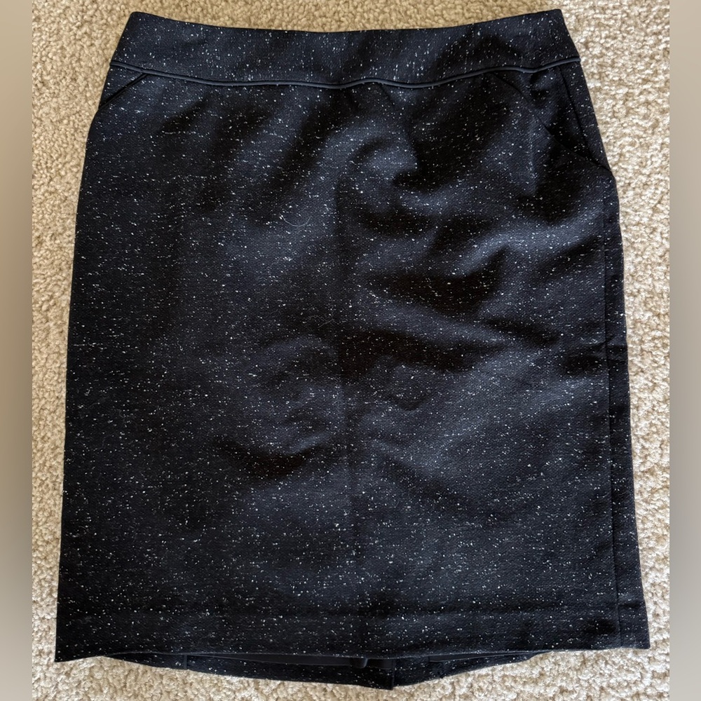 Halogen Black Speckled Skirt